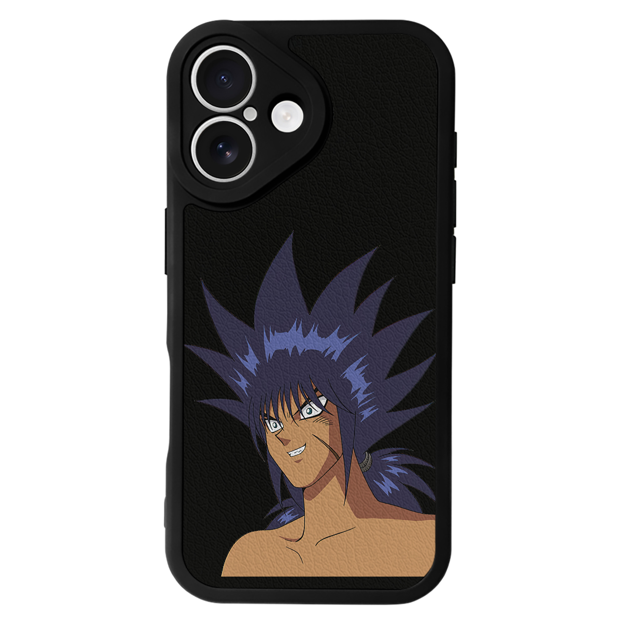 遊☆戯☆王 Yu-Gi-Oh! 【iPhone 16シリーズ対応】シリコンスマホケース（レザー調） 材質：シリコン